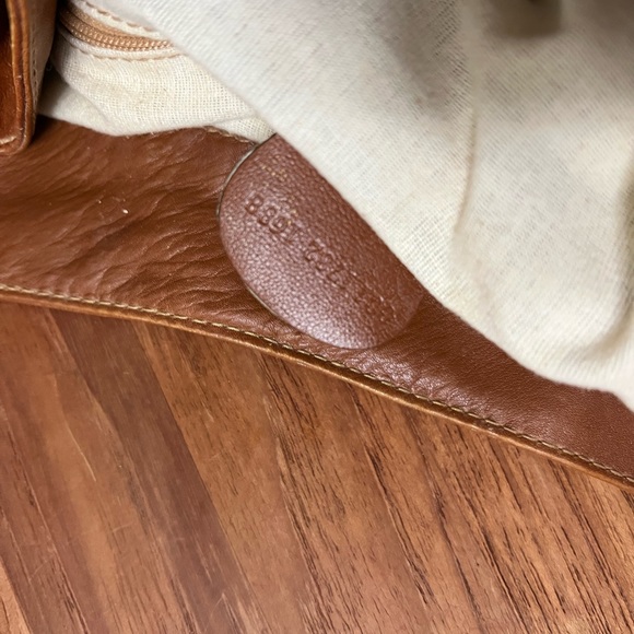 Gucci 2 Way Bag 2 optional handles , bamboo handle, interior clean Vintage 1988 - Picture 8 of 16